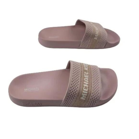 Michael Kors Gilmore Knit Slide Sandals - Picture 6 of 9